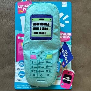 Squeaky Crinkle Dog Toy